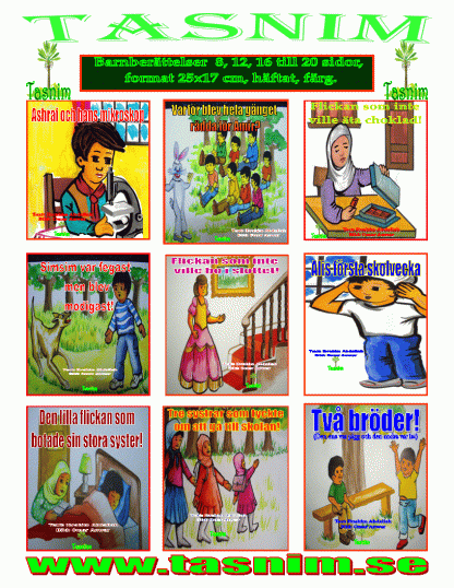 9 olika barnbokberättelser